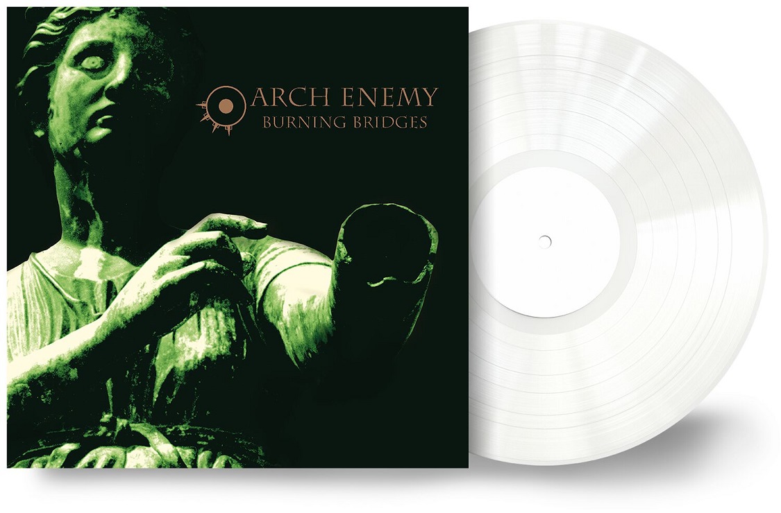 Arch Enemy - 'Burning Bridges' Ltd Ed. 180gm White LP. Only 300 worldwide!